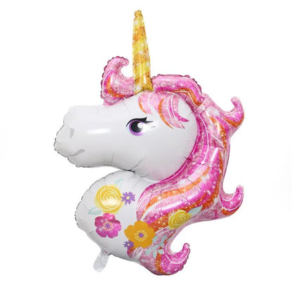 Unicorn Themed Party Balloons Set - Cake Pops Parties