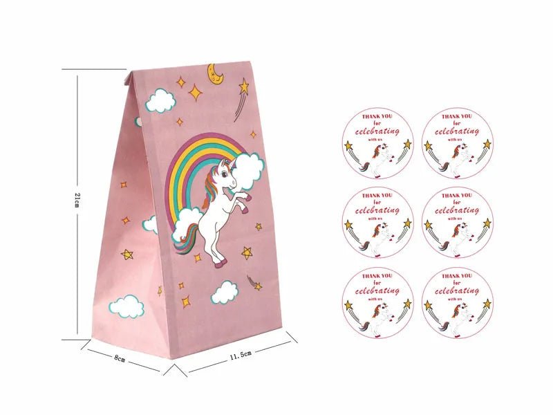 Unicorn Themed Party Balloons Set - Cake Pops Parties