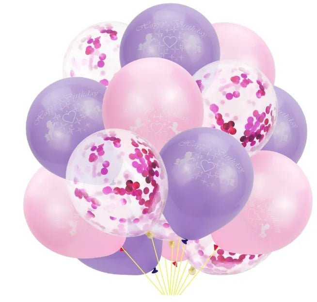 Unicorn Themed Party Balloons Set - Cake Pops Parties