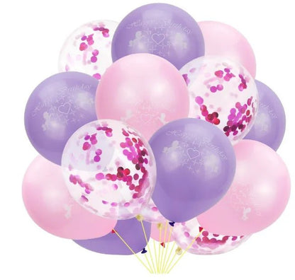 Unicorn Themed Party Balloons Set - Cake Pops Parties