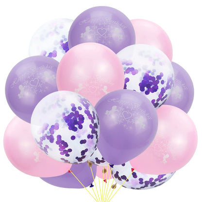 Unicorn Themed Party Balloons Set - Cake Pops Parties