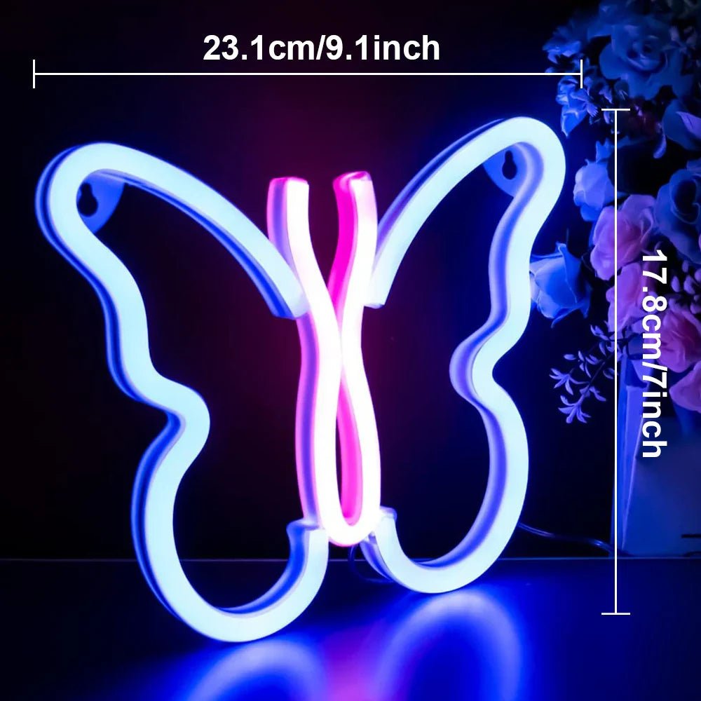 USB/Battery LED Neon Heart Sign - Cake Pops Parties