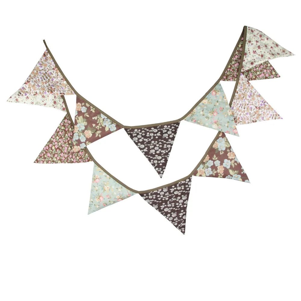 Vintage Candy Flower Bunting - Cake Pops Parties