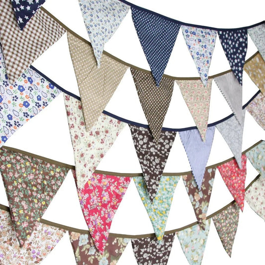 Vintage Candy Flower Bunting - Cake Pops Parties