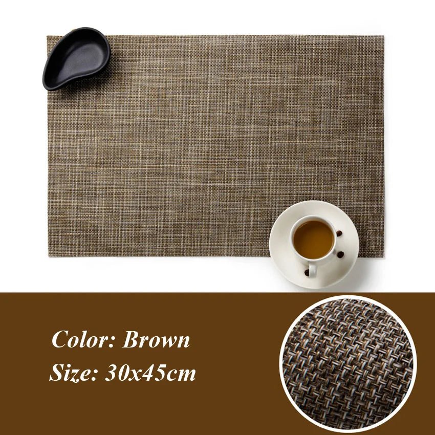 Waterproof PVC Placemats - Set of 6 - Cake Pops Parties