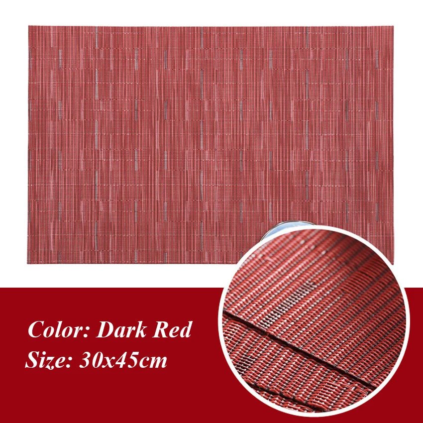 Waterproof PVC Placemats - Set of 6 - Cake Pops Parties