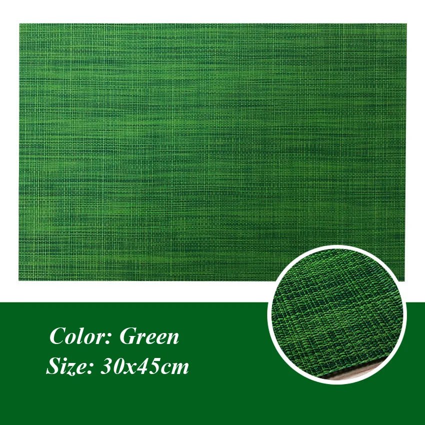 Waterproof PVC Placemats - Set of 6 - Cake Pops Parties