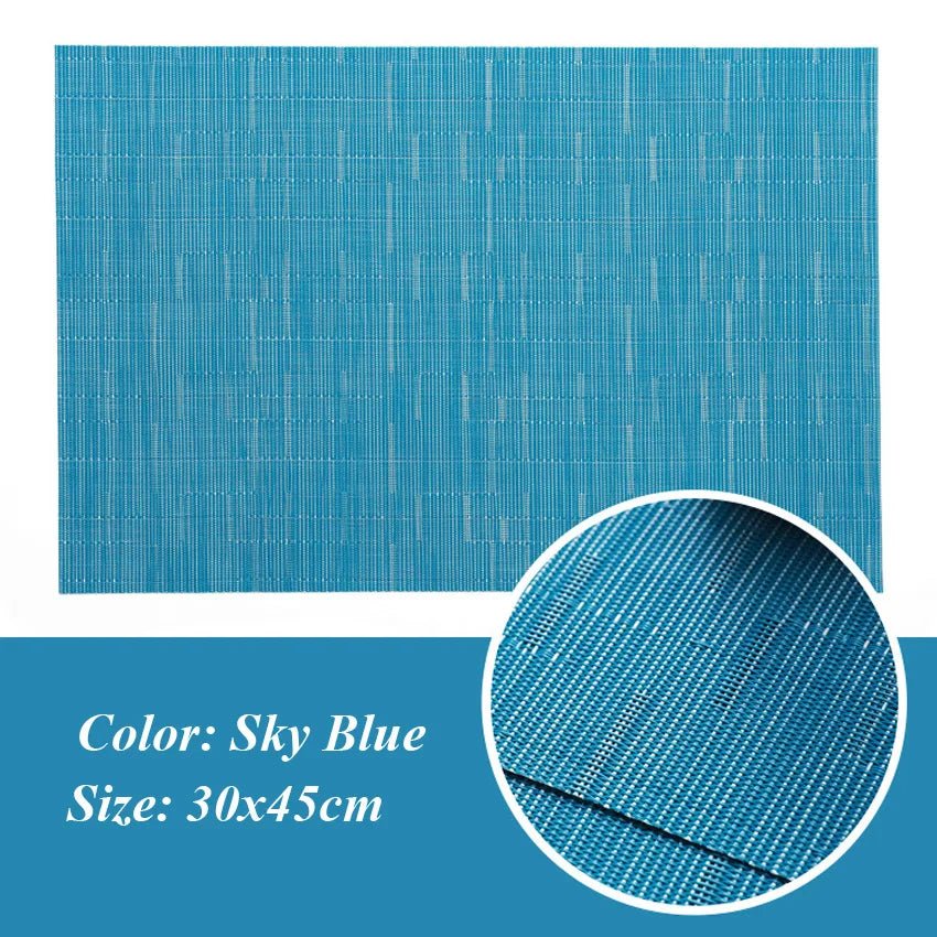 Waterproof PVC Placemats - Set of 6 - Cake Pops Parties