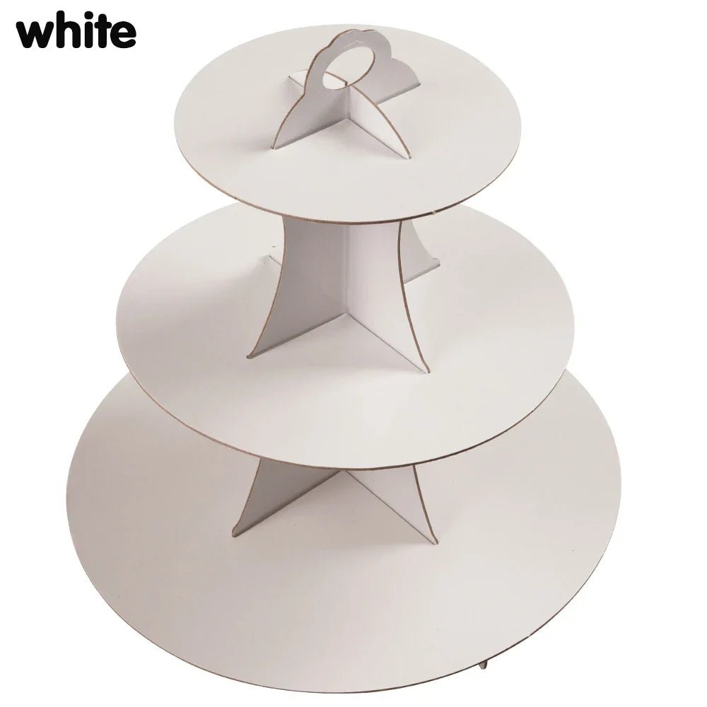 White Gold Party Dinnerware Set - Cake Pops Parties