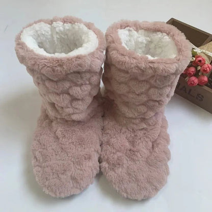 Winter Couple Slippers Non - Slip Velvet Socks - Cake Pops Parties