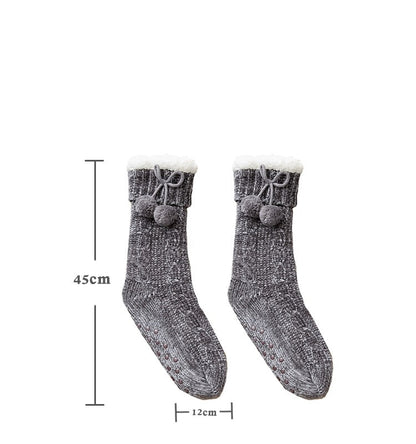 Winter Velvet Leg Warmer Socks - Cake Pops Parties