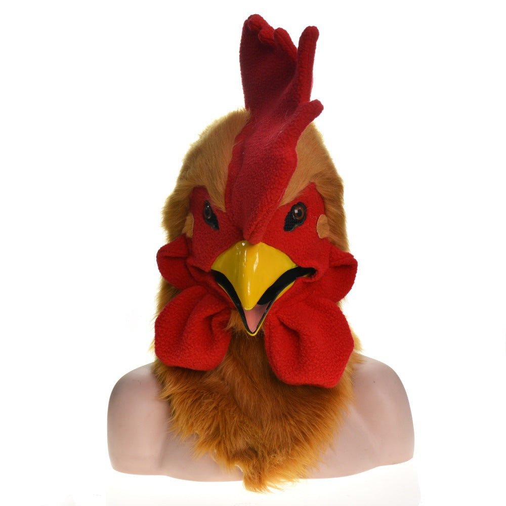 Yellow Rooster Cosplay Mask - Cake Pops Parties