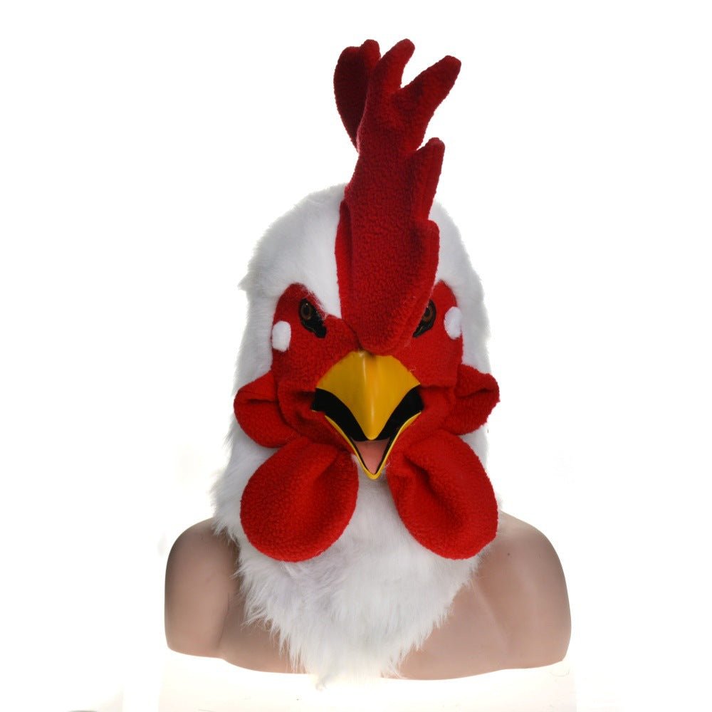 Yellow Rooster Cosplay Mask - Cake Pops Parties