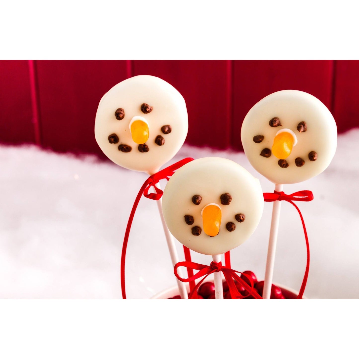 Buy Christmas Snowmen Cake Pops - Cake Pops Parties