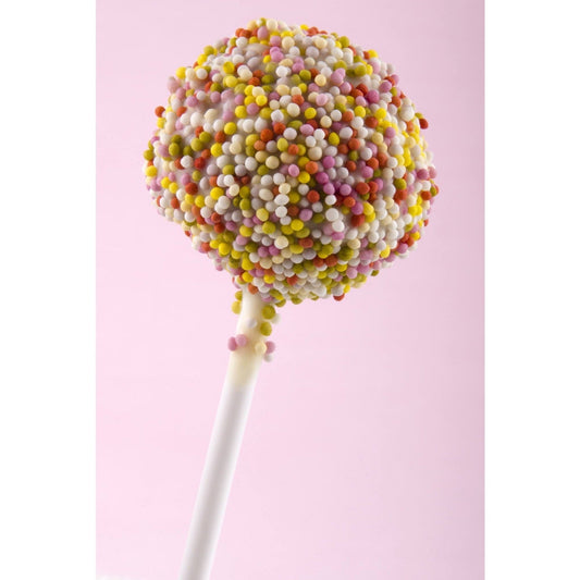 Buy White Chocolate Cake Pop With Sprinkles - Cake Pops Parties
