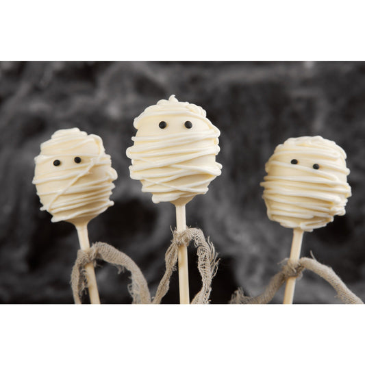 Mummy Cake Pops For Halloween - Cake Pops Parties