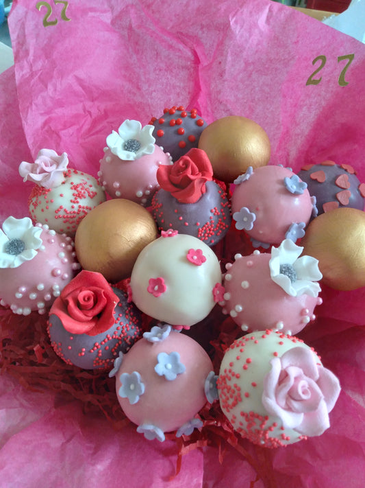 Buy Flower Cake Pops Bouquet For Any Occasion