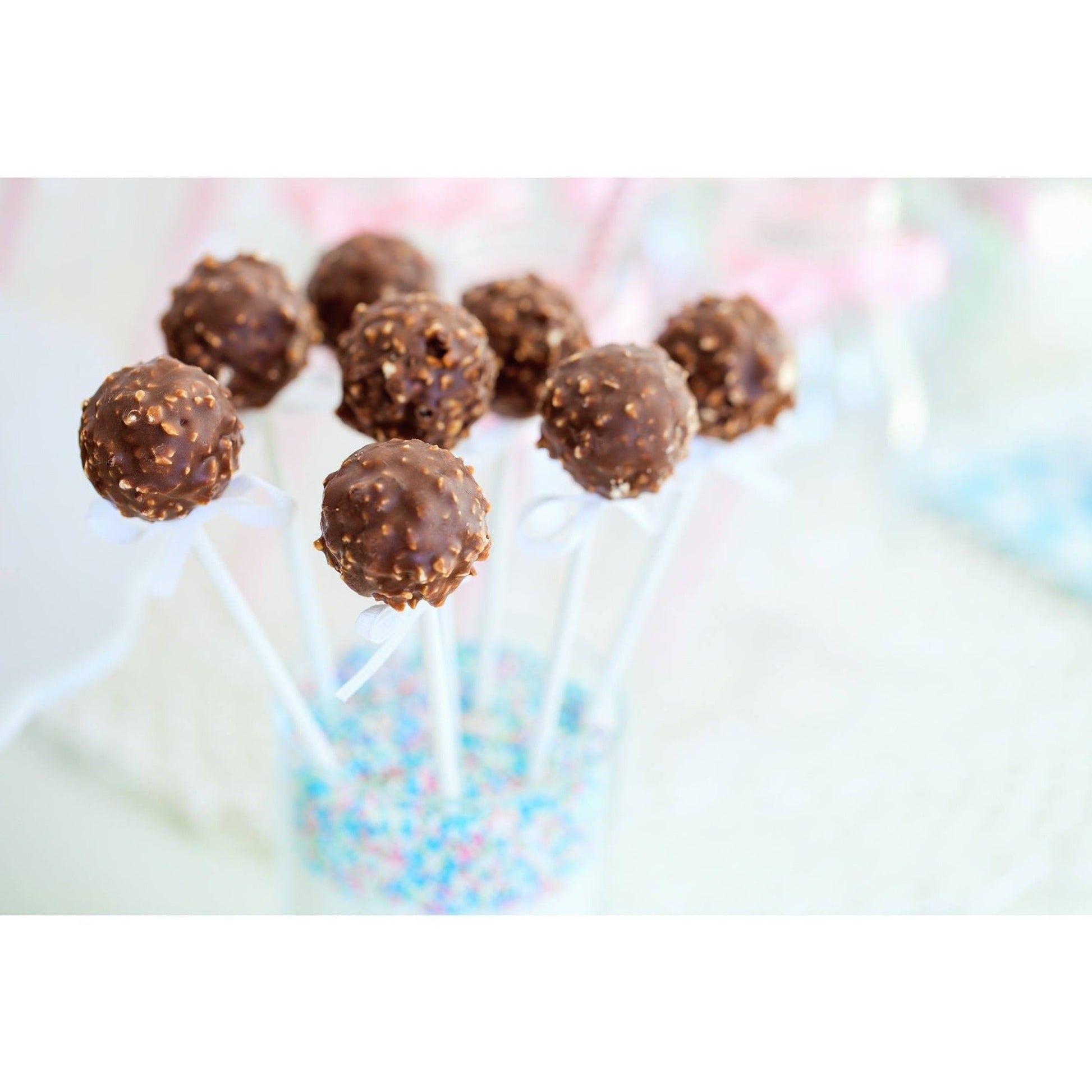 Chocolate Nut Cake Pops - Cake Pops Parties