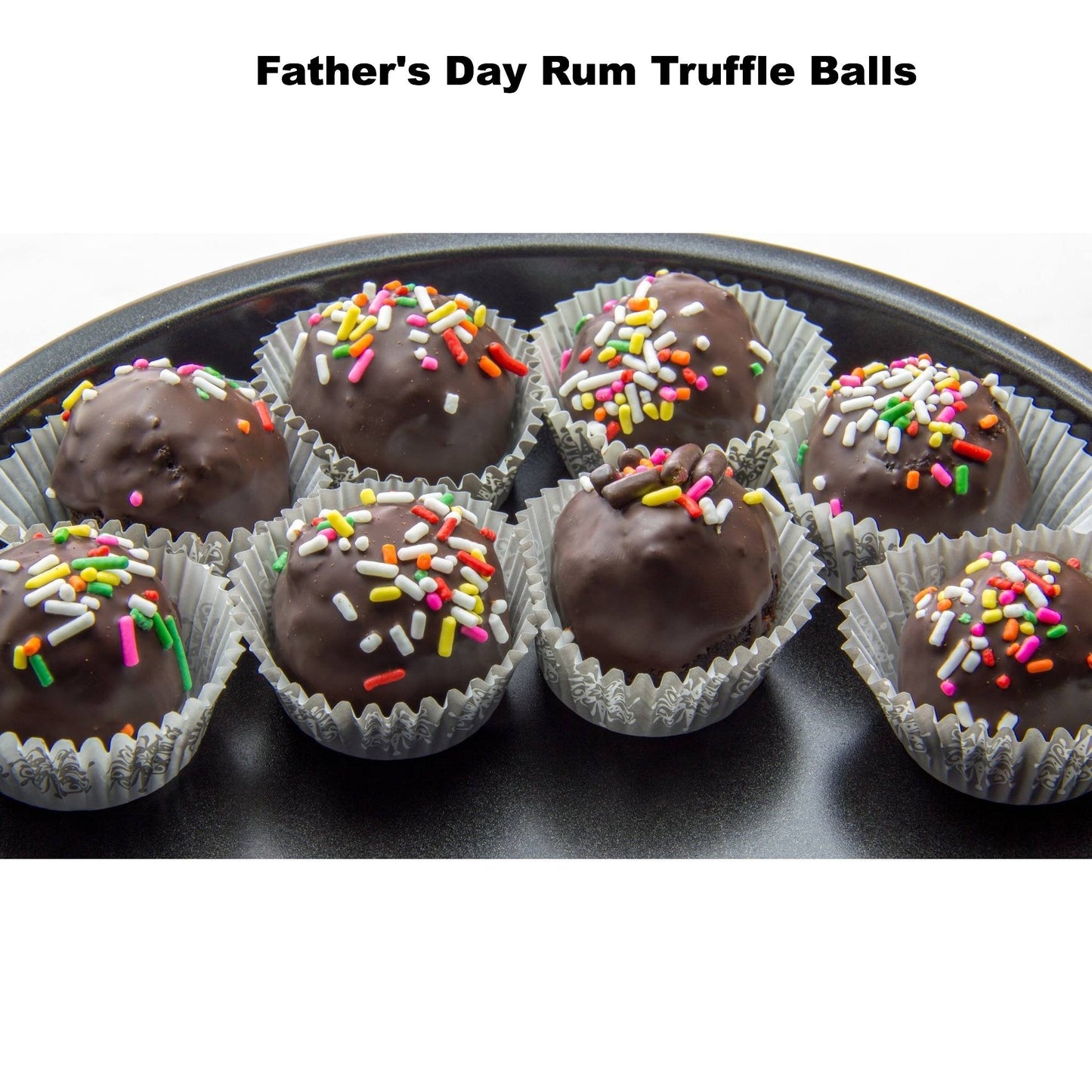 Chocolate Rum Truffle Cake Pop Balls For Father's Day - Cake Pops Parties