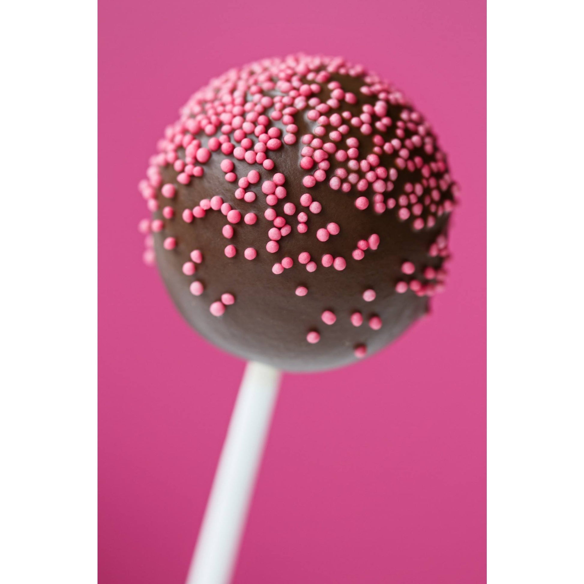 Buy Chocolate Cake Pops With Pink Sprinkles. - Cake Pops Parties