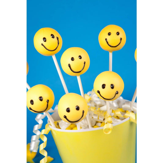 Emoji Cake Pops - Cake Pops Parties