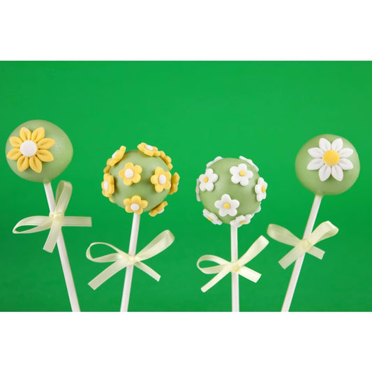 Flower Cake Pops - Cake Pops Parties