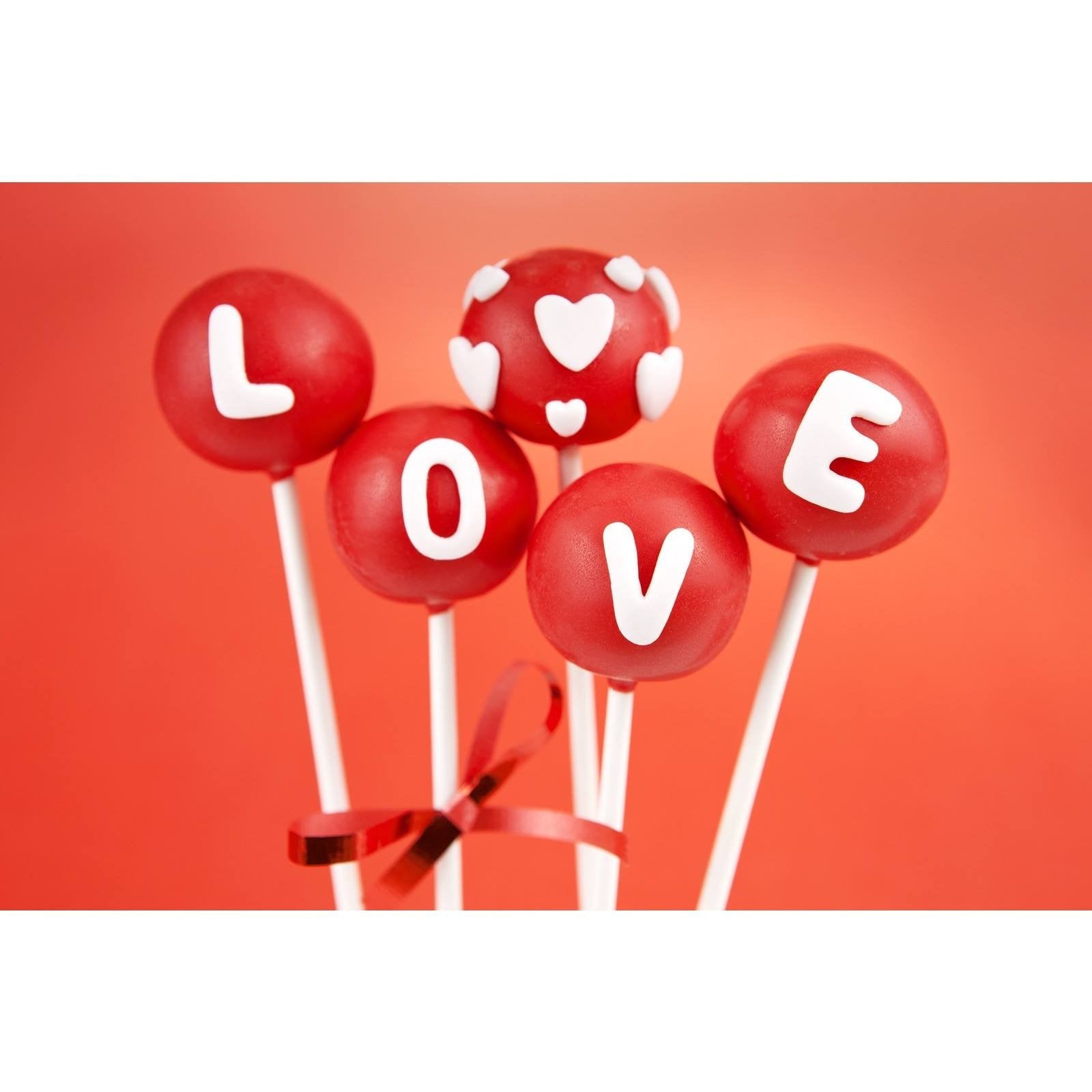 Valentine's Cake Pops For Valentine's Day - Cake Pops Parties